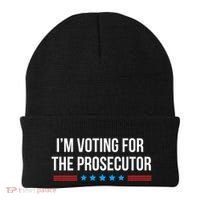 I’M Voting For The Prosecutor Beanie thumb 0