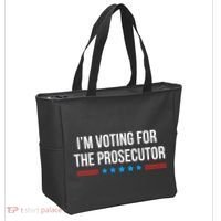 I’M Voting For The Prosecutor Tote Bag thumb 2