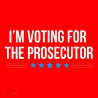 I’M Voting For The Prosecutor Santa Hat thumb 1