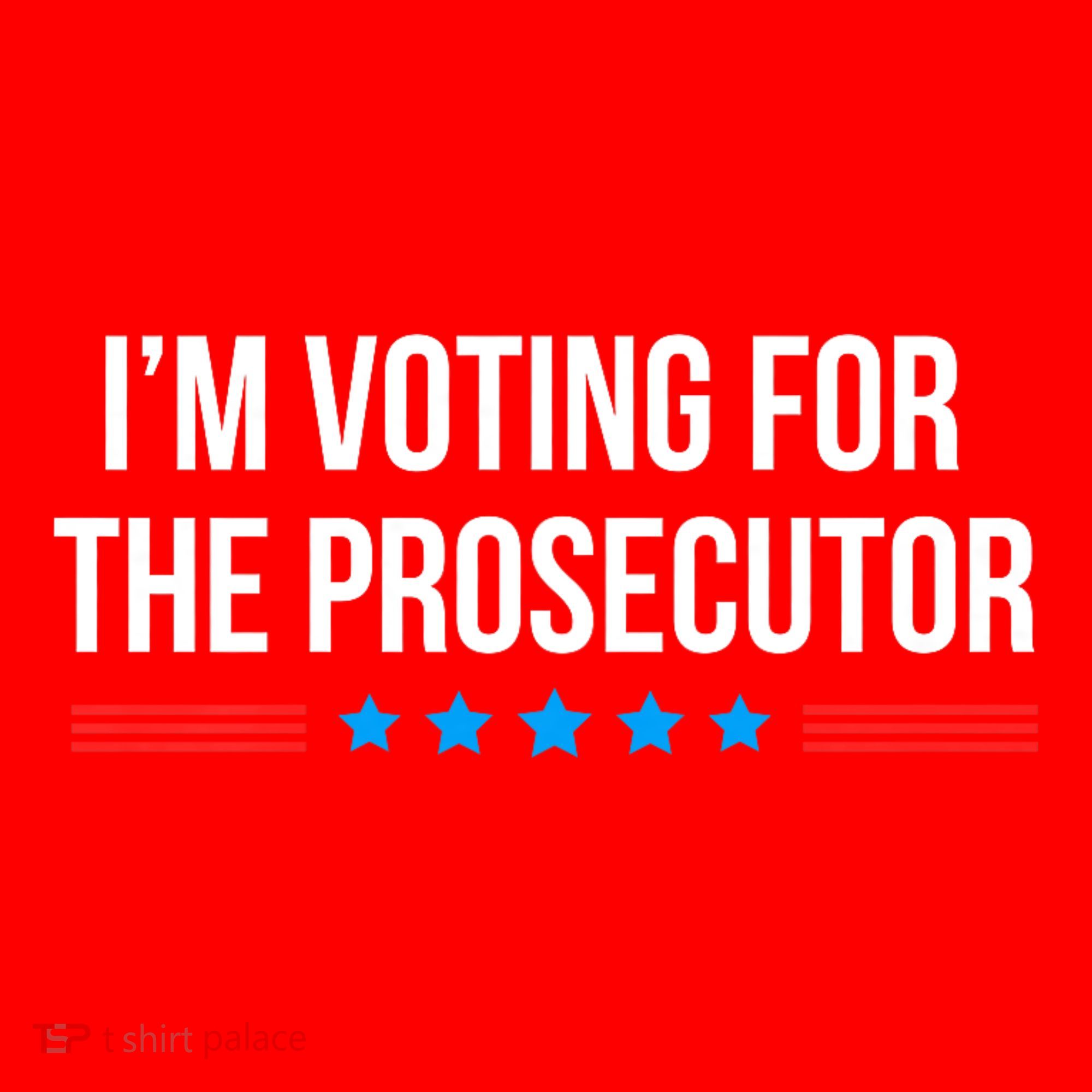 I’M Voting For The Prosecutor Santa Hat