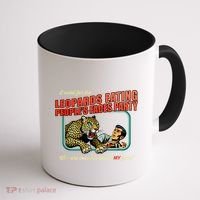 I Voted For The Leopards Eating PeopleS Faces Party Coffee Mug thumb 1