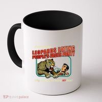 I Voted For The Leopards Eating PeopleS Faces Party Coffee Mug thumb 0