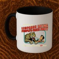 I Voted For The Leopards Eating PeopleS Faces Party Coffee Mug thumb 2