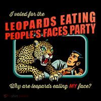 I Voted For The Leopards Eating PeopleS Faces Party Coffee Mug thumb 5