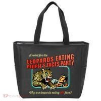 I Voted For The Leopards Eating PeopleS Faces Party Tote Bag thumb 0