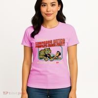 I Voted For The Leopards Eating PeopleS Faces Party Women's T-Shirt thumb 4
