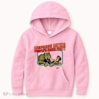 I Voted For The Leopards Eating PeopleS Faces Party Kids Hoodie thumb 0