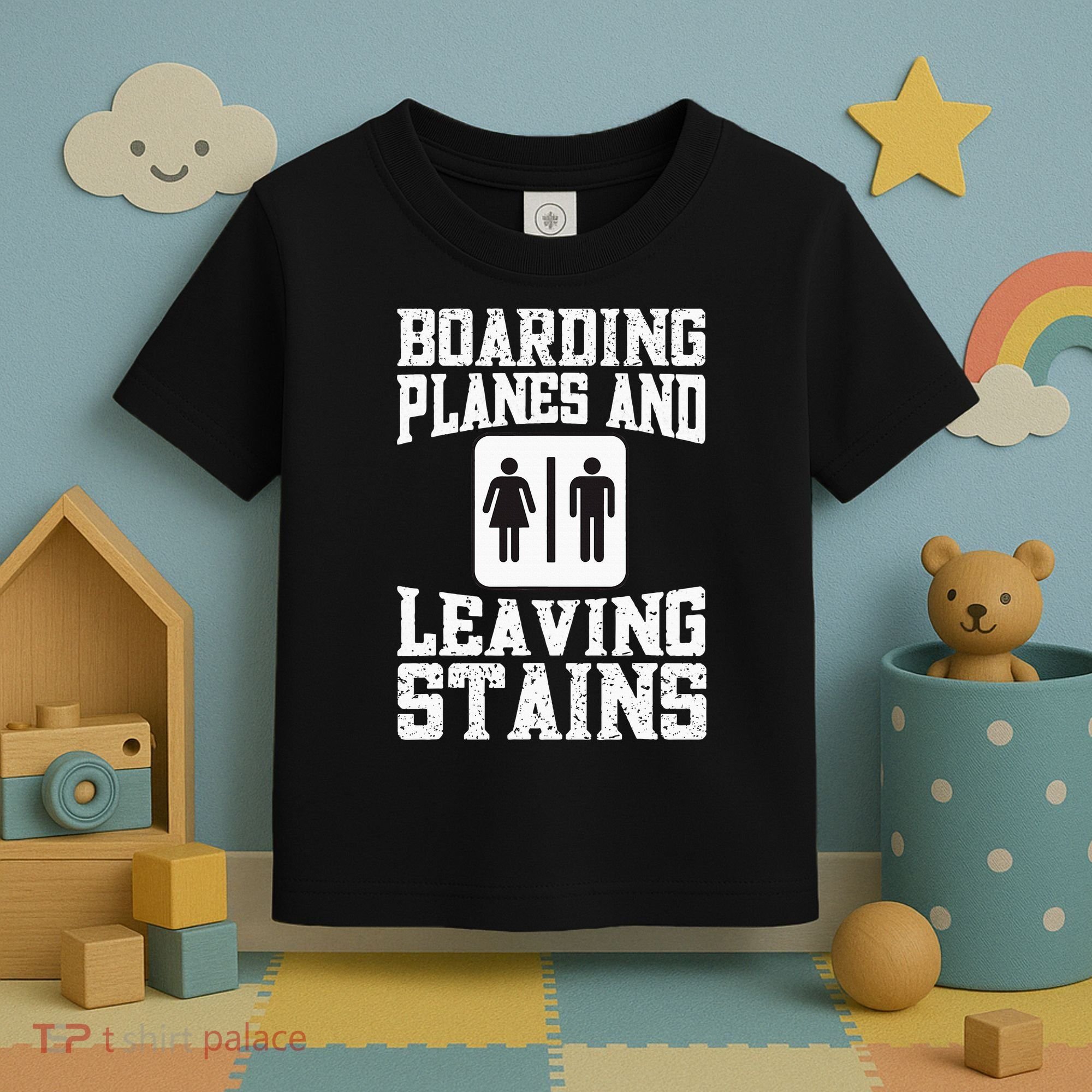 Inappropriate Vacation Forfeit Embarrassing Airport Toddler T-Shirt