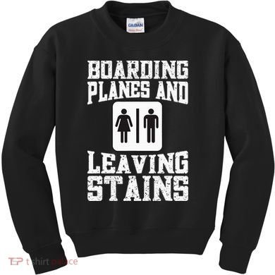 Inappropriate Vacation Forfeit Embarrassing Airport Kids Sweatshirt