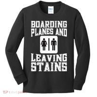 Inappropriate Vacation Forfeit Embarrassing Airport Kids Long Sleeve Shirt thumb 0