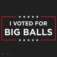 I Voted For Big Balls Doge D.O.G.E Funny Women's Sweatshirt thumb 2