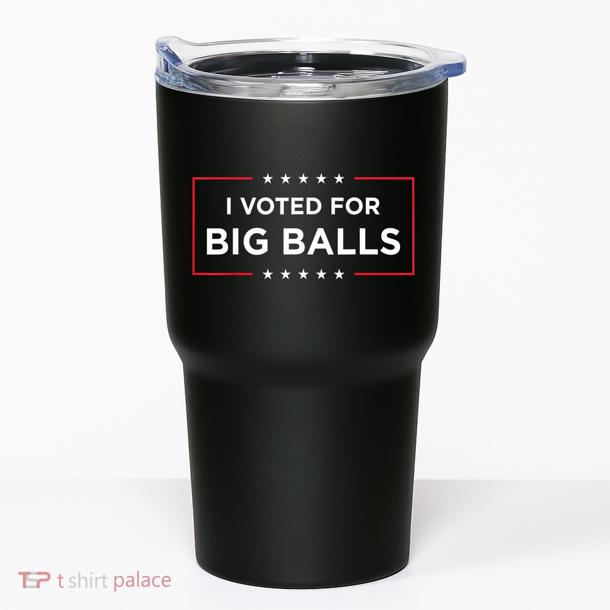 I Voted For Big Balls Doge D.O.G.E Funny Tumbler