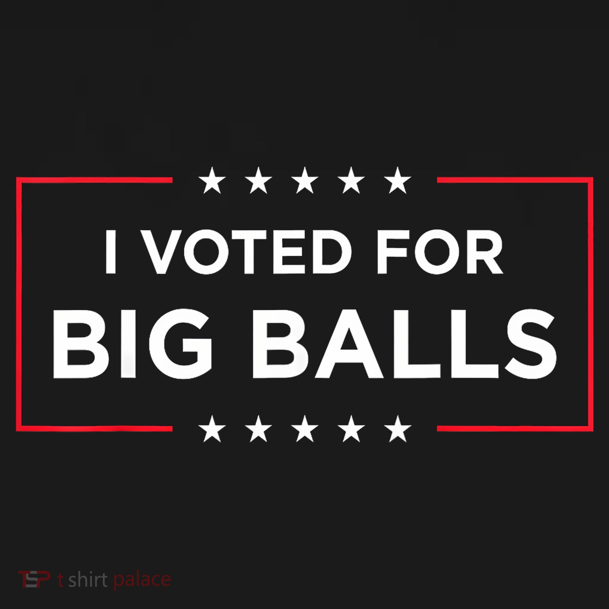 I Voted For Big Balls Doge D.O.G.E Funny Women's Tank Top