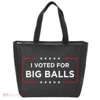 I Voted For Big Balls Doge D.O.G.E Funny Tote Bag thumb 0