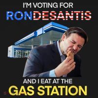 I’m Voting For Ron Desantis And I Eat At The Gas Station Women's Hoodie thumb 2