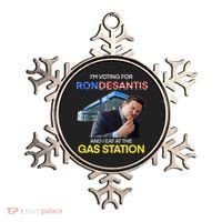 I’m Voting For Ron Desantis And I Eat At The Gas Station Ornament thumb 0