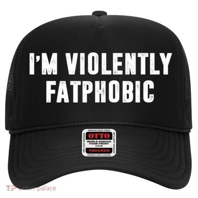 Im Violently Fatphobic Funny Saying Hat