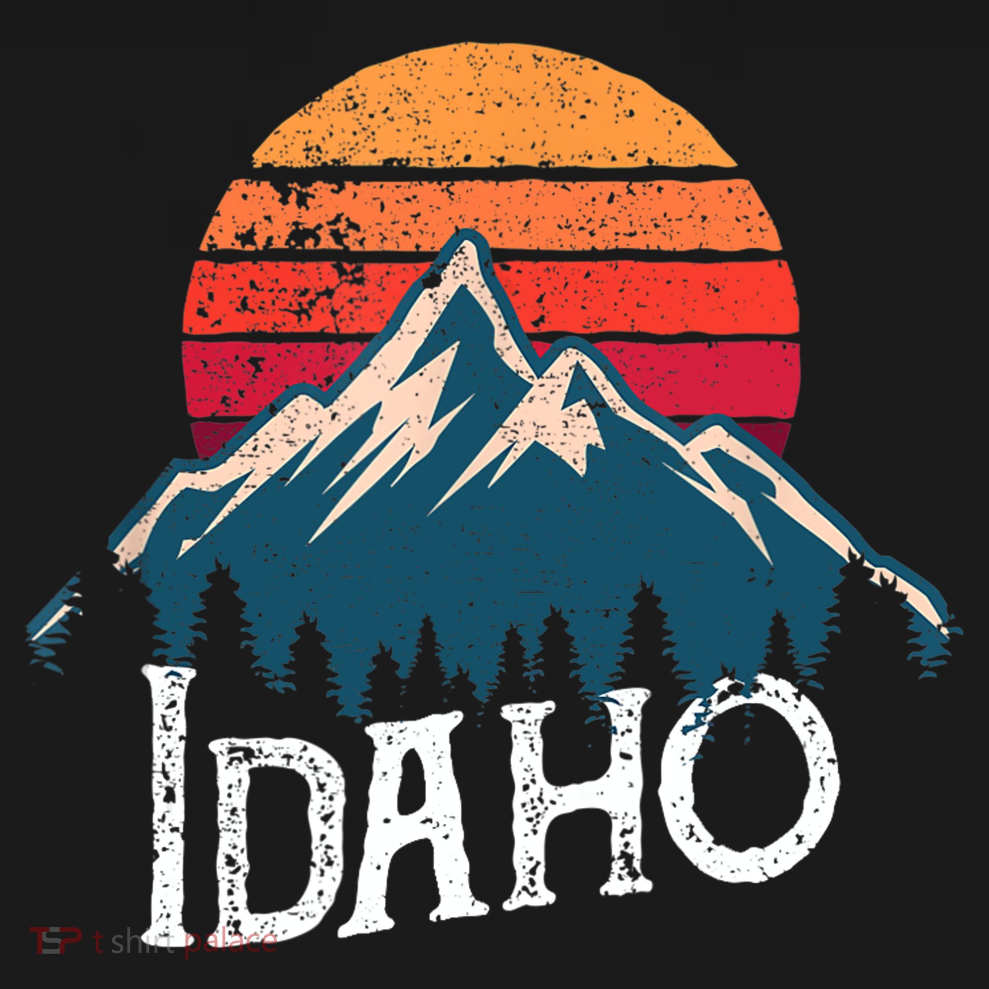 Idaho Vintage Gift T-Shirt