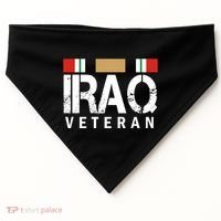 Iraq Veteran USA-Made Doggie Bandana thumb 0