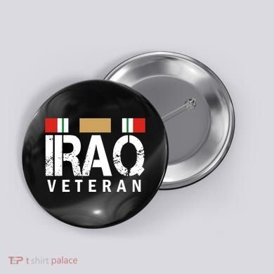 Iraq Veteran Button