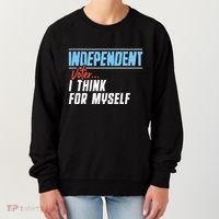 Independent Voter I Think For Myself Women's Sweatshirt thumb 0