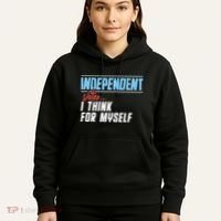 Independent Voter I Think For Myself Hoodie thumb 5