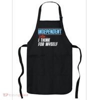 Independent Voter I Think For Myself Apron thumb 0