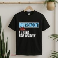 Independent Voter I Think For Myself T-Shirt thumb 2