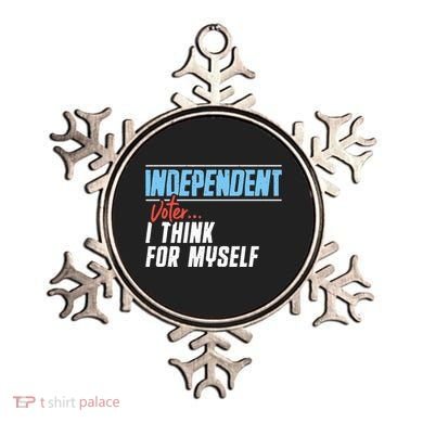 Independent Voter I Think For Myself Ornament