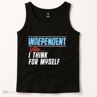 Independent Voter I Think For Myself Tank Top thumb 2