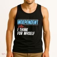 Independent Voter I Think For Myself Tank Top thumb 3