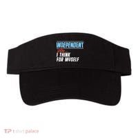 Independent Voter I Think For Myself Visor thumb 0