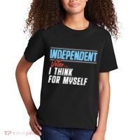 Independent Voter I Think For Myself Kids T-Shirt thumb 2