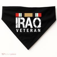 Iraq Veteran USA-Made Doggie Bandana thumb 0