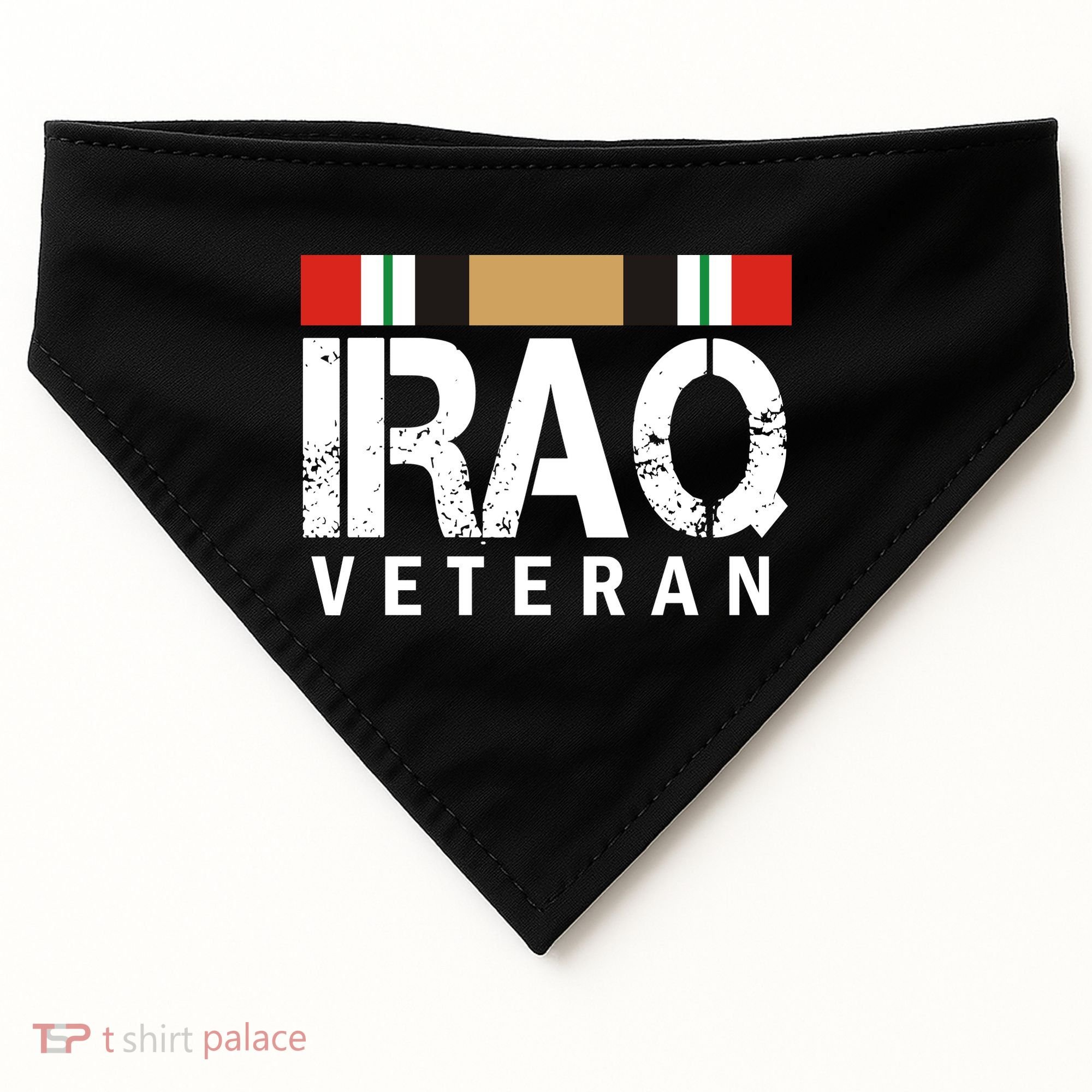 Iraq Veteran USA-Made Doggie Bandana