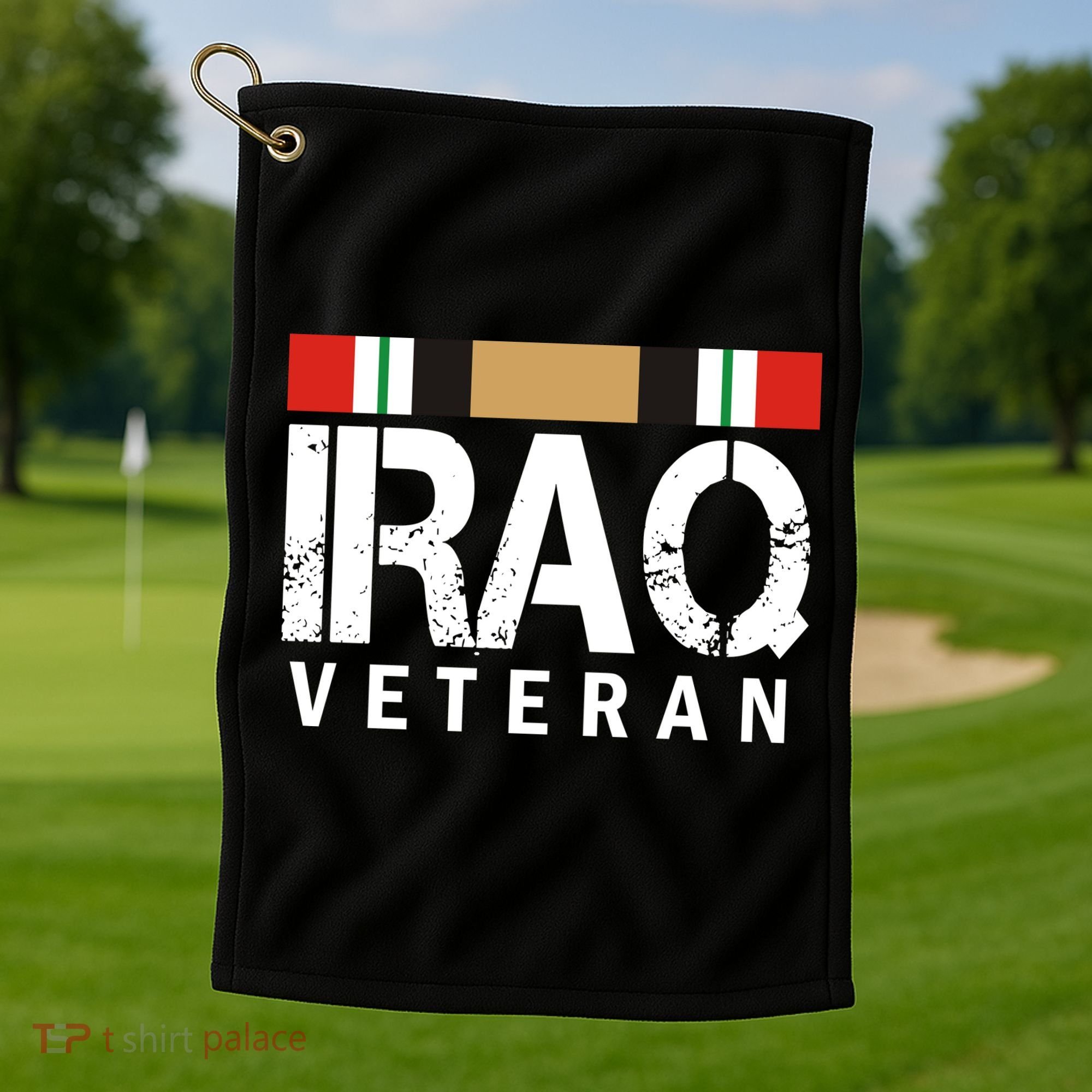 Iraq Veteran Golf Towel