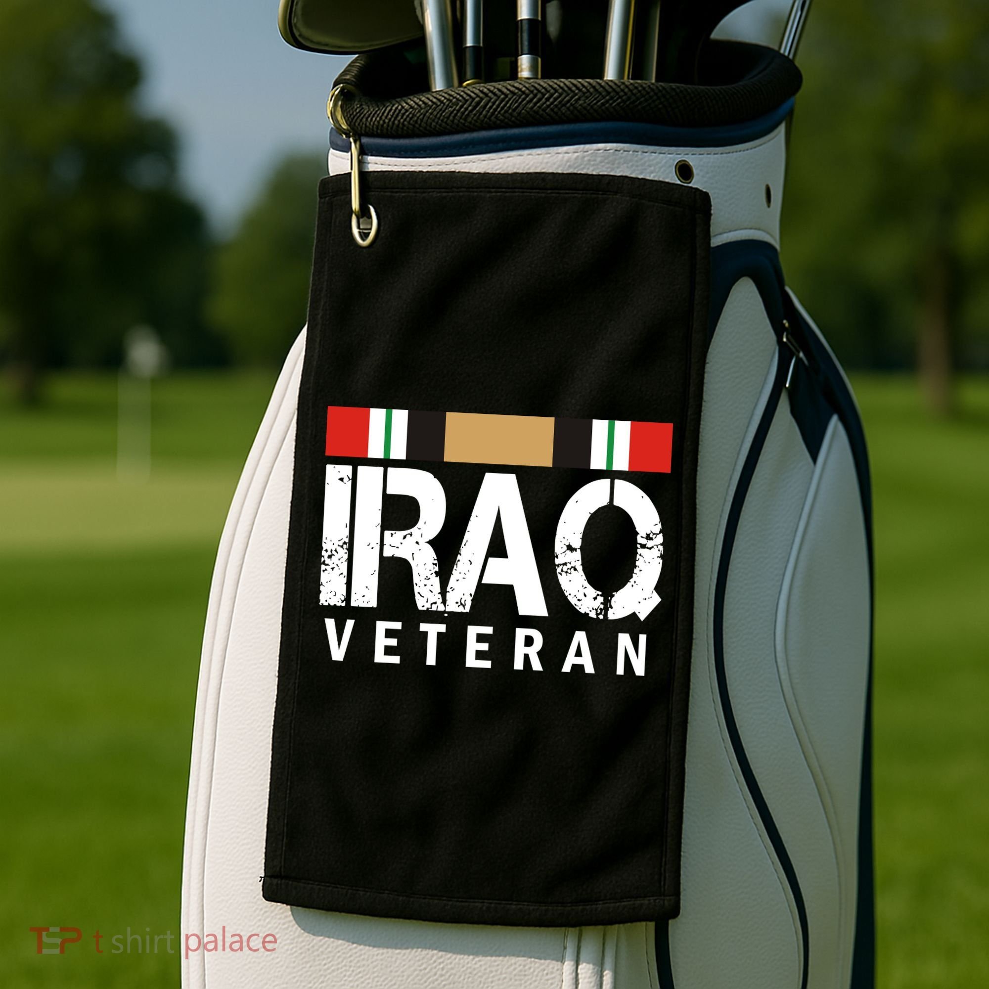 Iraq Veteran Golf Towel