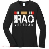 Iraq Veteran Women's Long Sleeve Shirt thumb 0