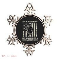 Im Veteran Not A Sucker Or A Loser Us Veteran Day Ornament thumb 0