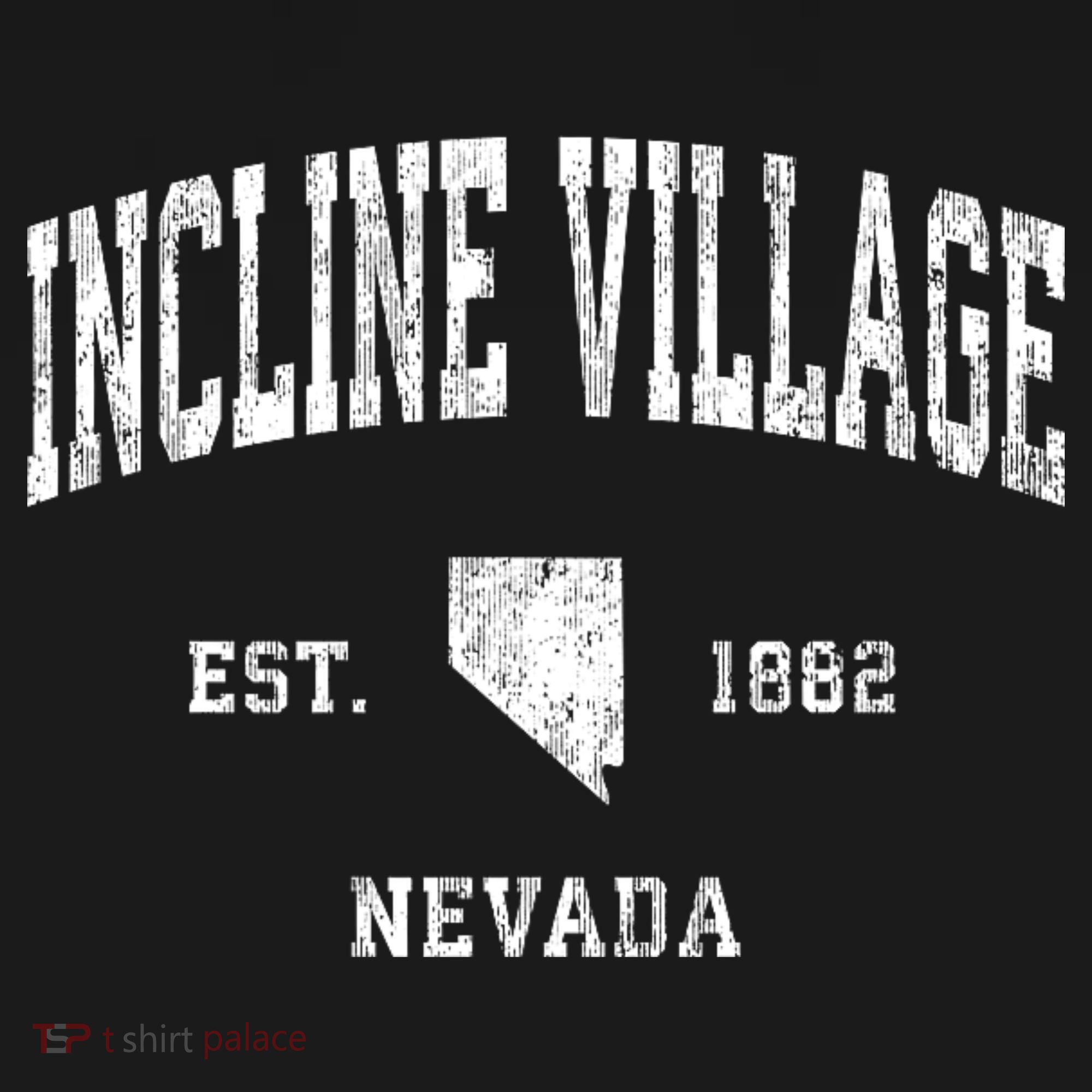 Incline Village Nevada Nv Vintage Athletic T-Shirt