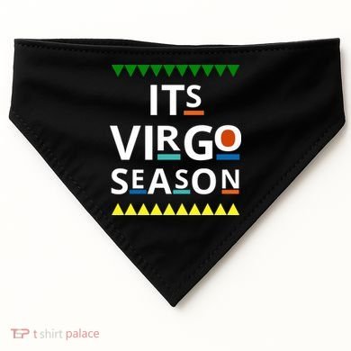 Its Virgo Season USA-Made Doggie Bandana