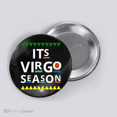 Its Virgo Season Button
