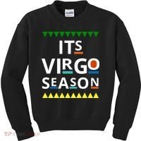 Its Virgo Season Kids Sweatshirt thumb 0