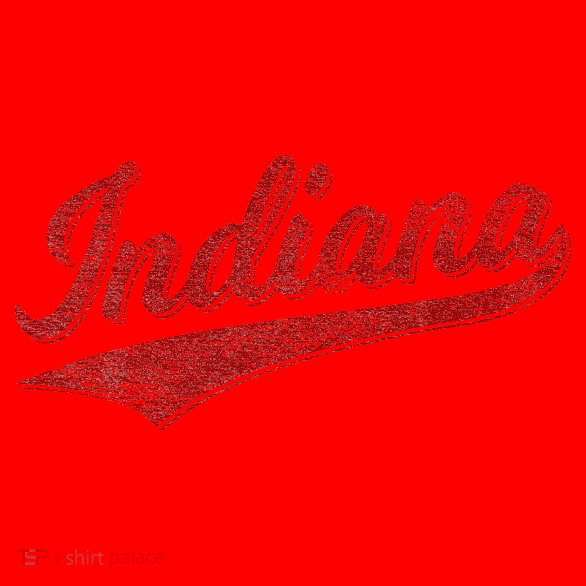 Indiana Varsity Script Classics Sports Santa Hat