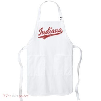 Indiana Varsity Script Classics Sports Apron