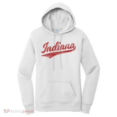 Indiana Varsity Script Classics Sports Women's Hoodie