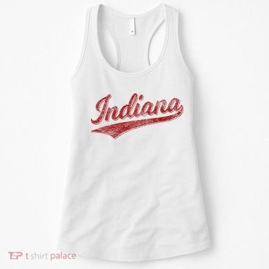 Indiana Varsity Script Classics Sports Women's Tank Top