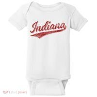 Indiana Varsity Script Classics Sports Baby Bodysuit thumb 0