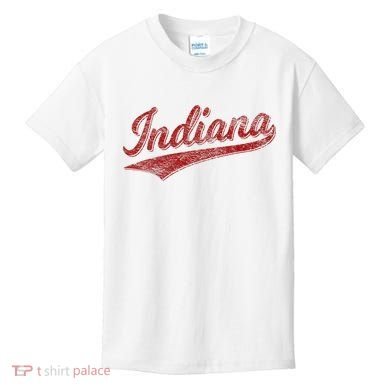 Indiana Varsity Script Classics Sports Kids T-Shirt