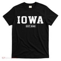 Iowa Vintage State Athletic Style T-Shirt thumb 0